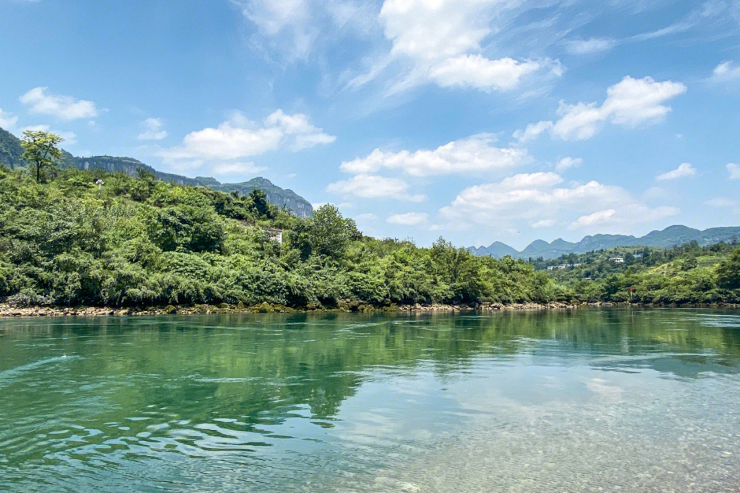 遵义鸭溪底水河风景区图片