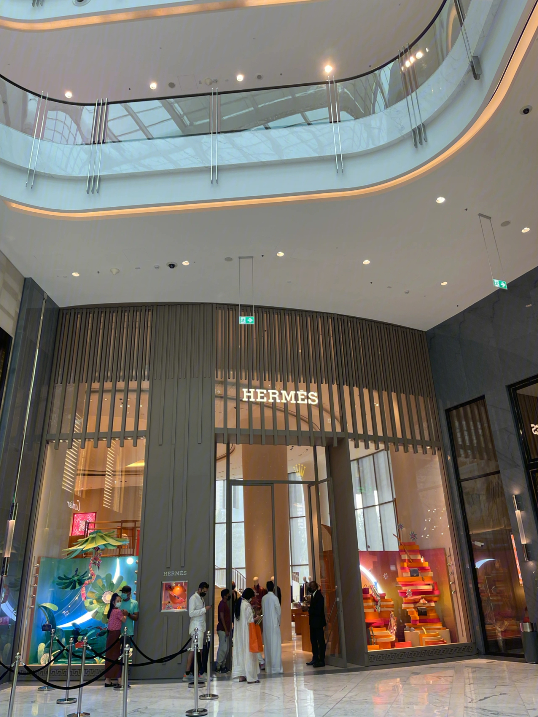 迪拜mall楼层指引图片
