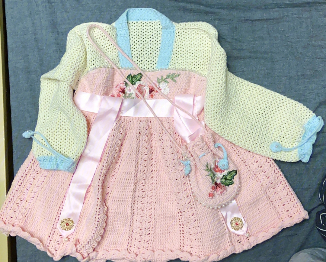 2一一3岁宝宝编织裙图片