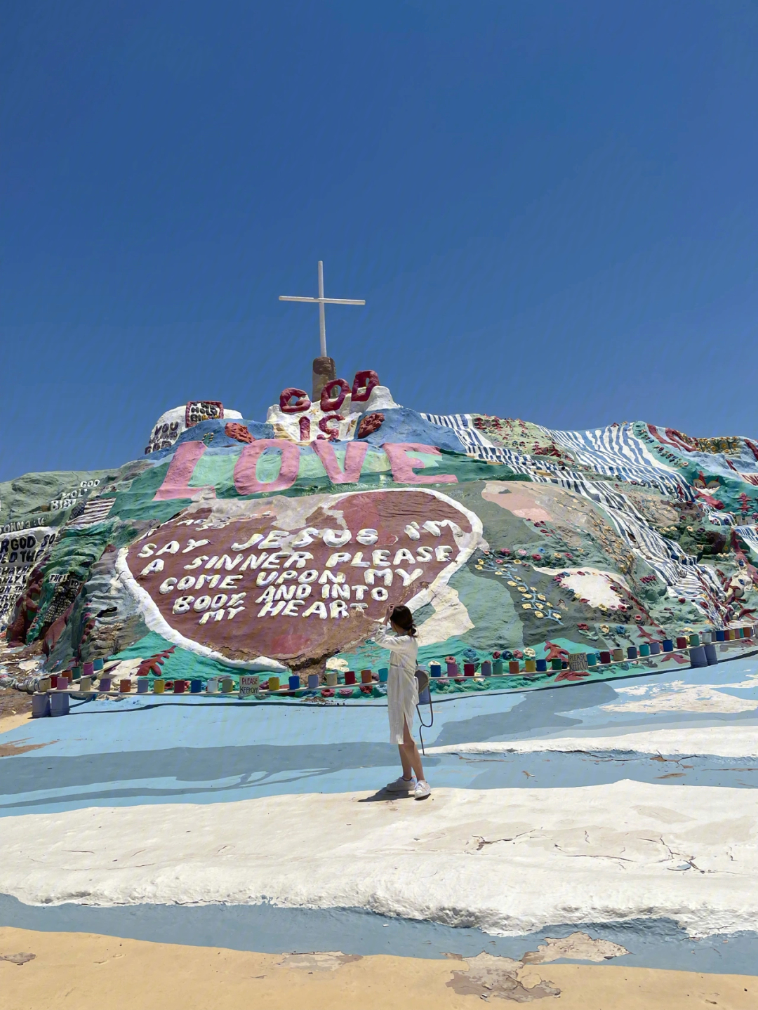 美国旅行救赎山61salvationmountain