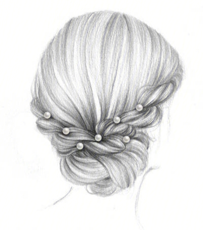 这些问题,我觉得是初学者们头疼的问题,怎么画人物的自然头发好呢?