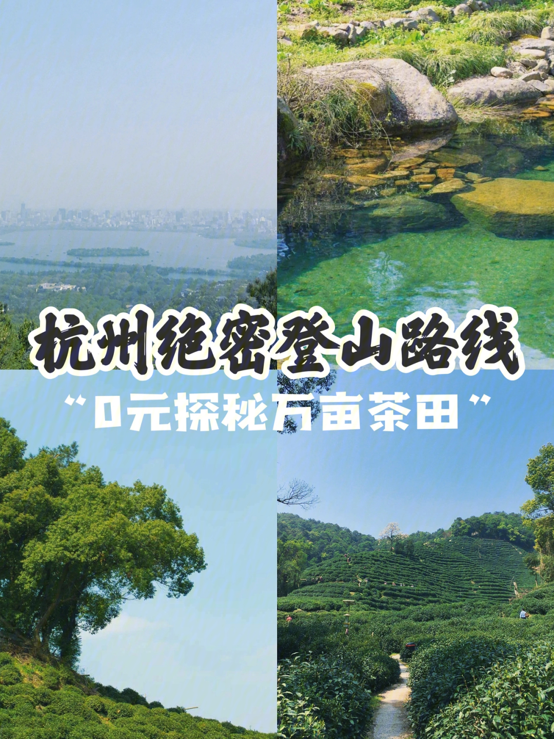 杭州绝密登山线,藏着西湖和钱塘江绝佳美景