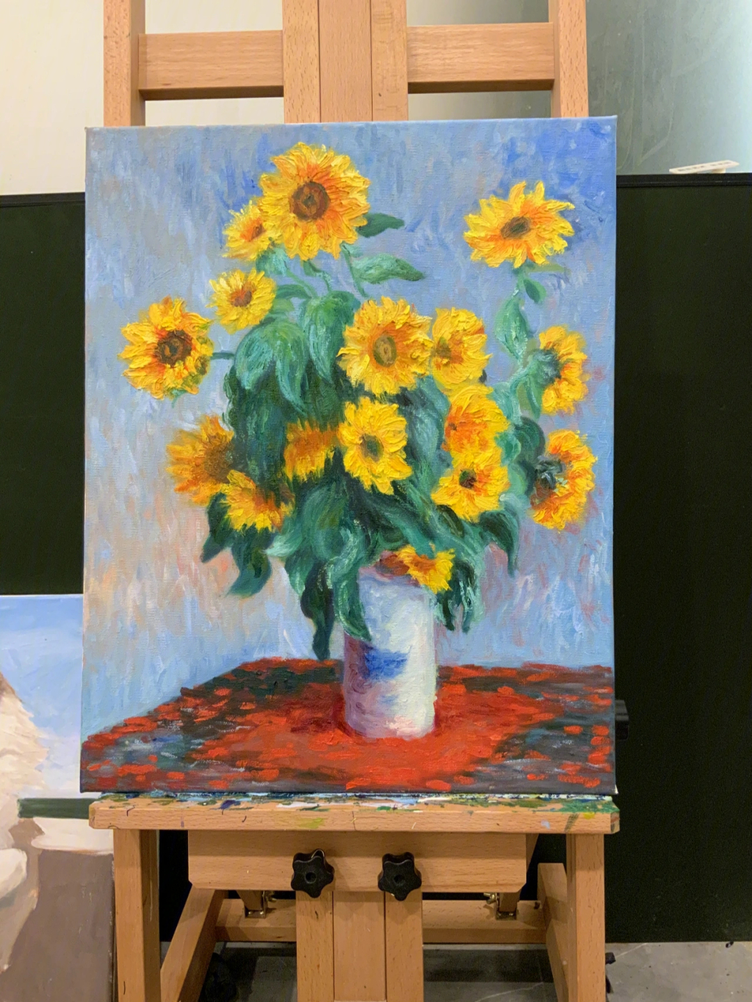 油画向日葵的作者是谁图片