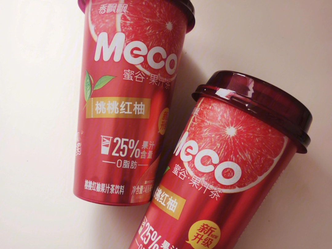 meco蜜谷果汁茶04桃桃红柚