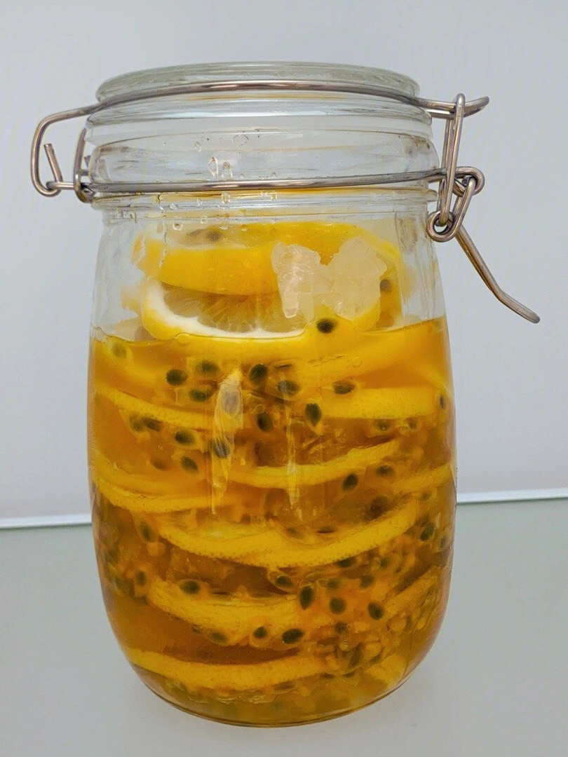 百香果蜂蜜茶制作方法图片