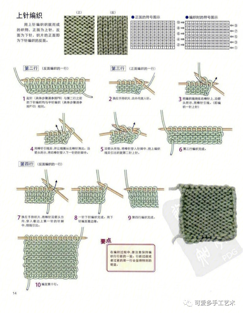 外国毛衣编织符号图片