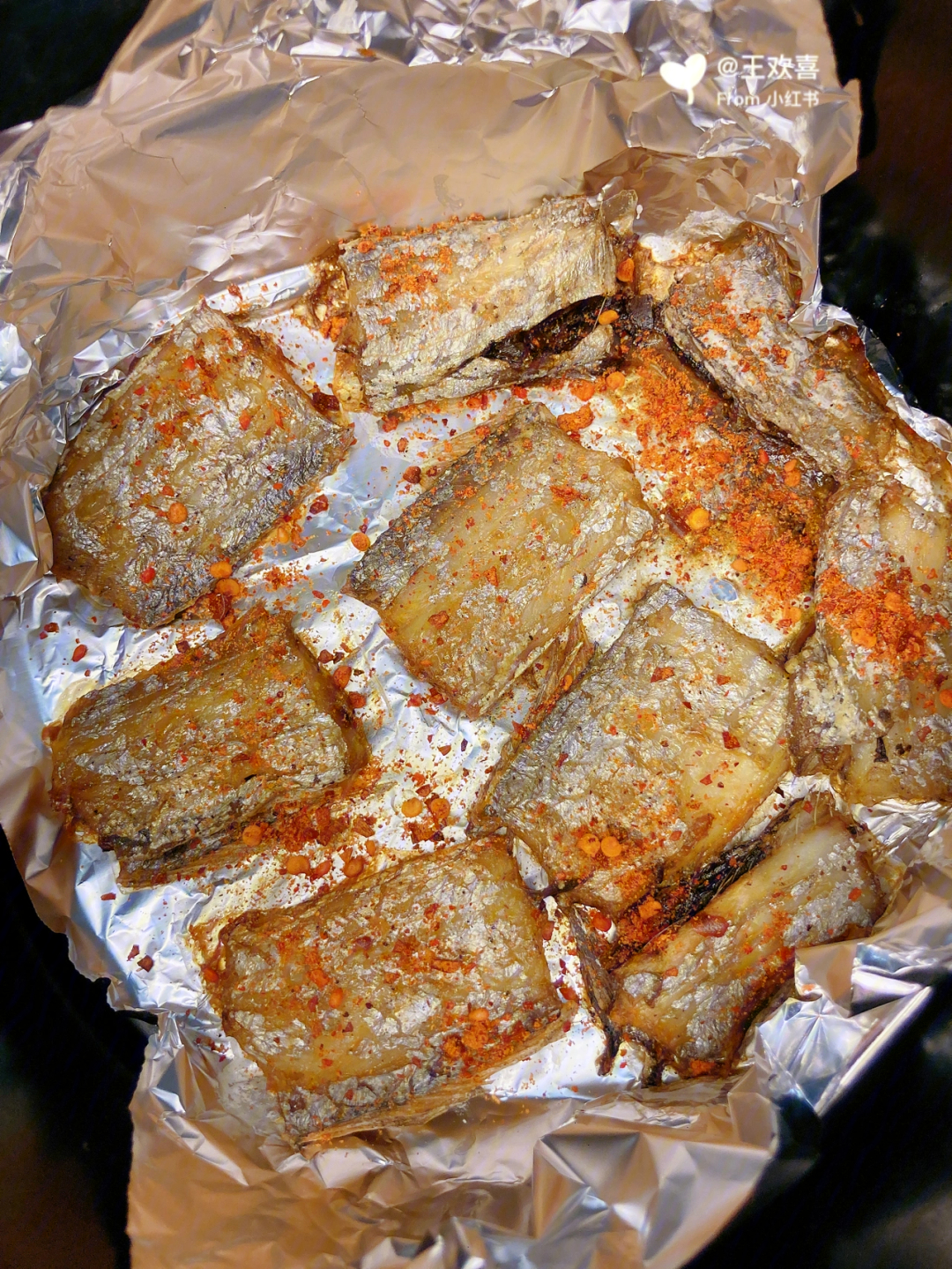 家庭烤箱烤带鱼图片