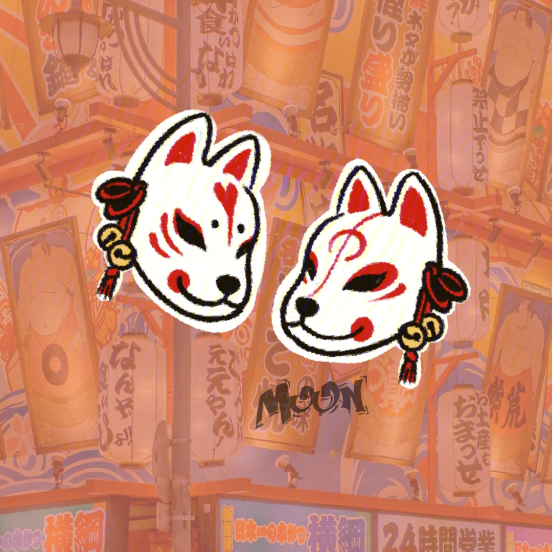 日本狐狸面具纹身含义图片