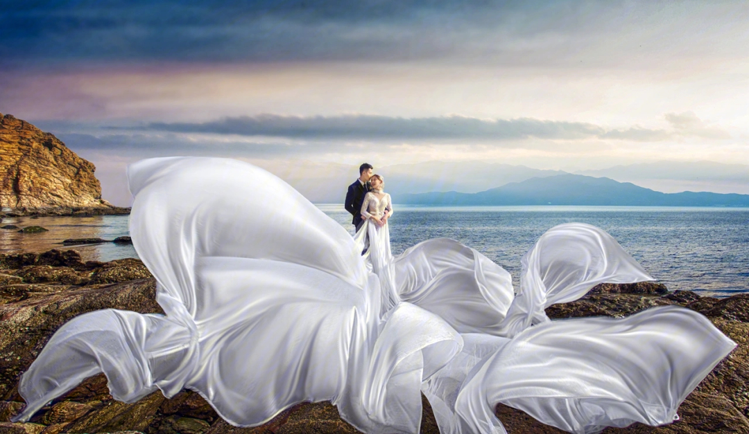 海边高级感海景系列婚纱照