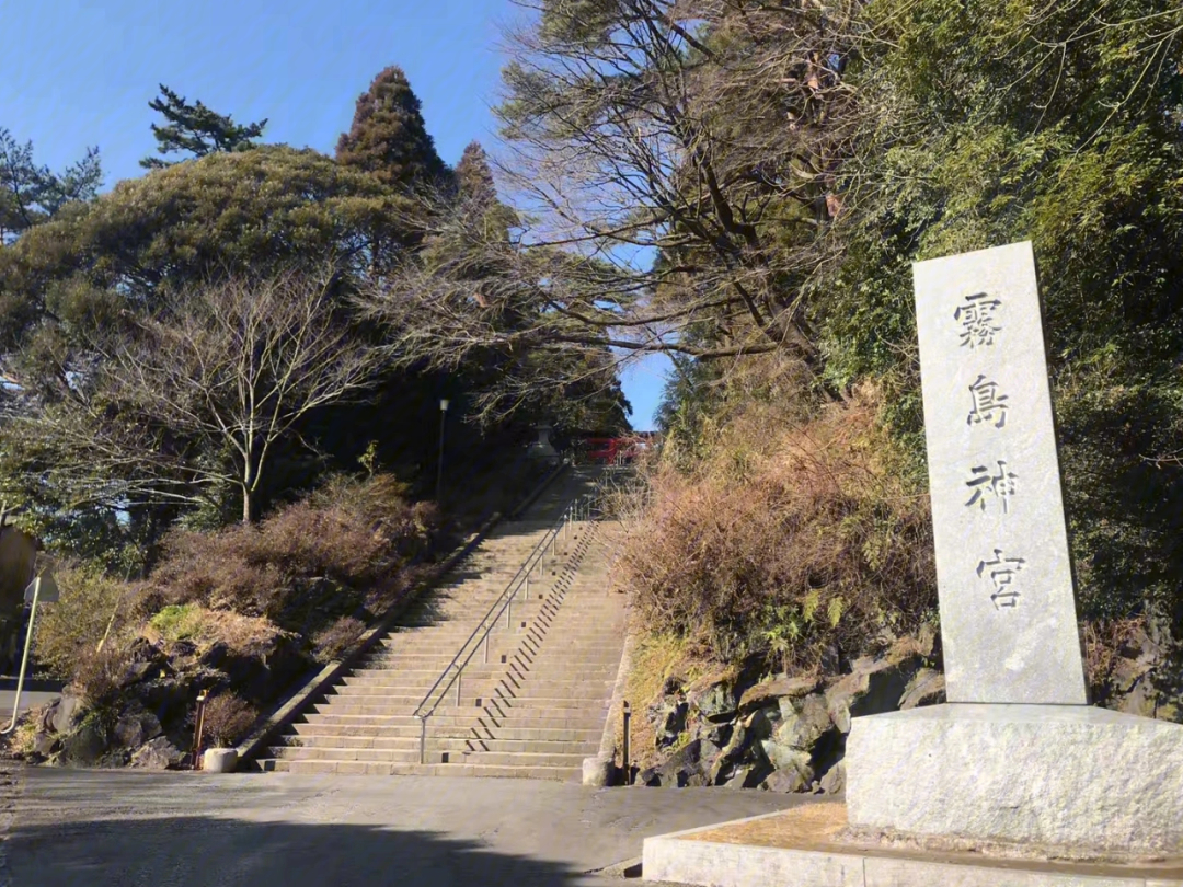 日本神话起源深山中的雾岛神宫