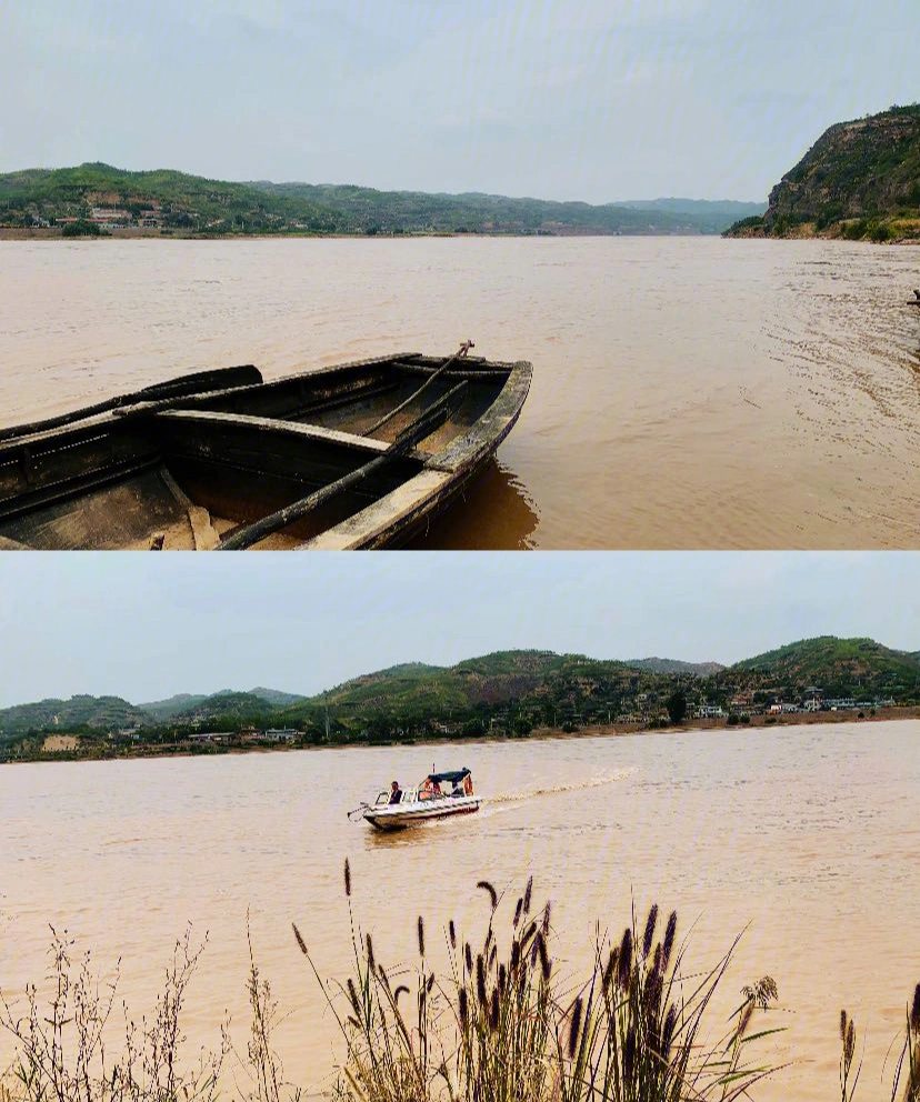 吴堡黄河二碛风景图图片