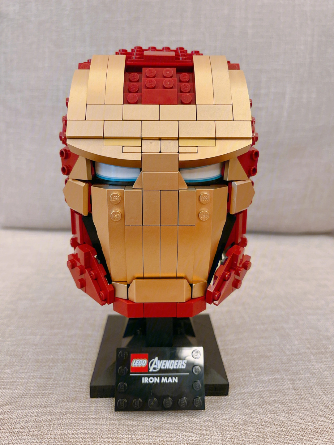 lego乐高超级英雄系列76165钢铁侠头盔