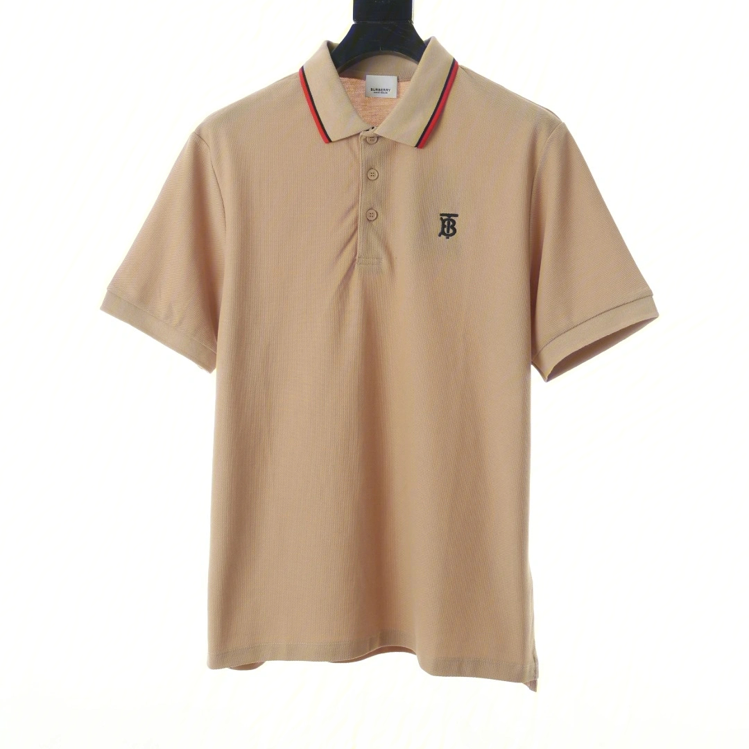 burberry/巴宝莉 20ss 胸口刺绣tb字母polo短袖t恤