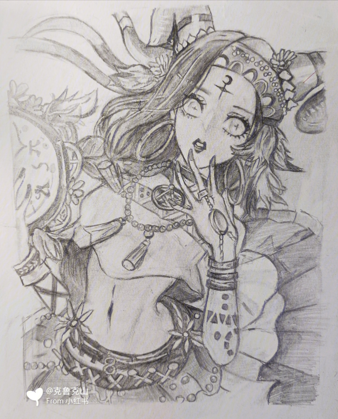 第五人格素描祭司图片