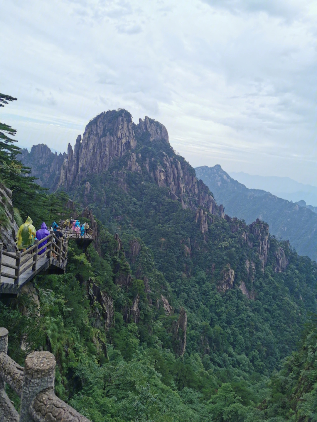 游黄山图片