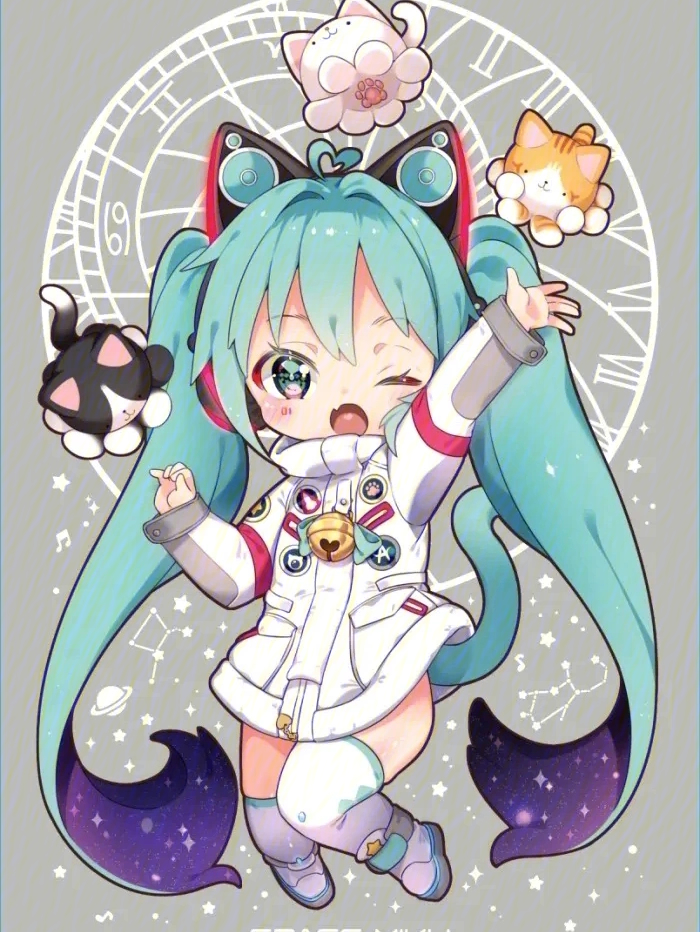 q版初音未来真的好可爱