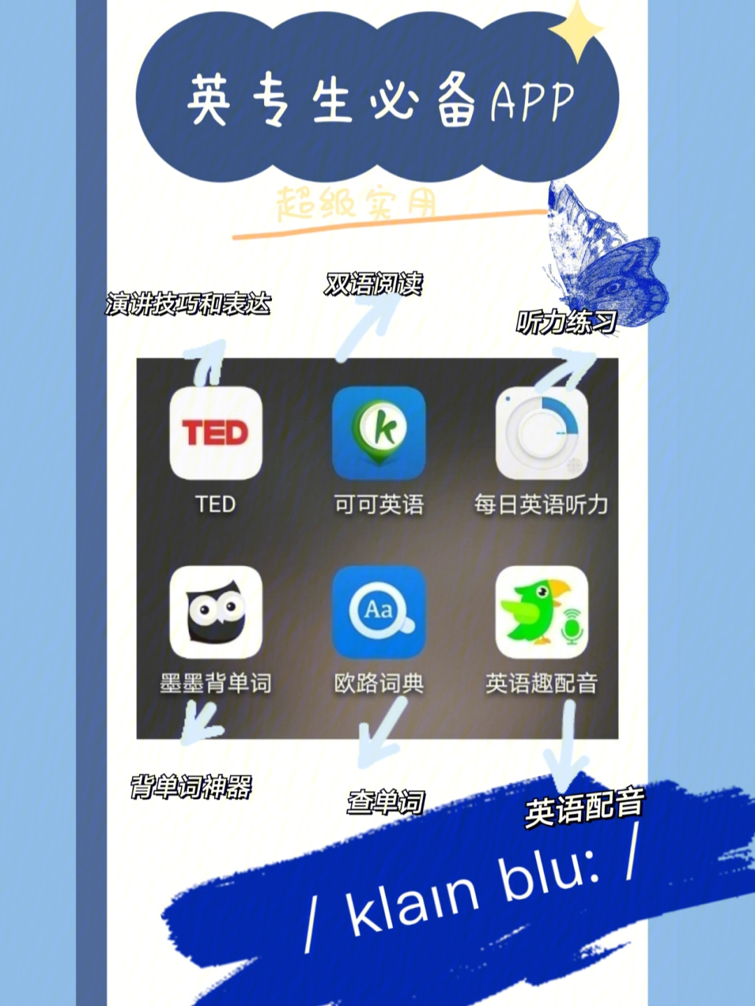 英专学习必备app