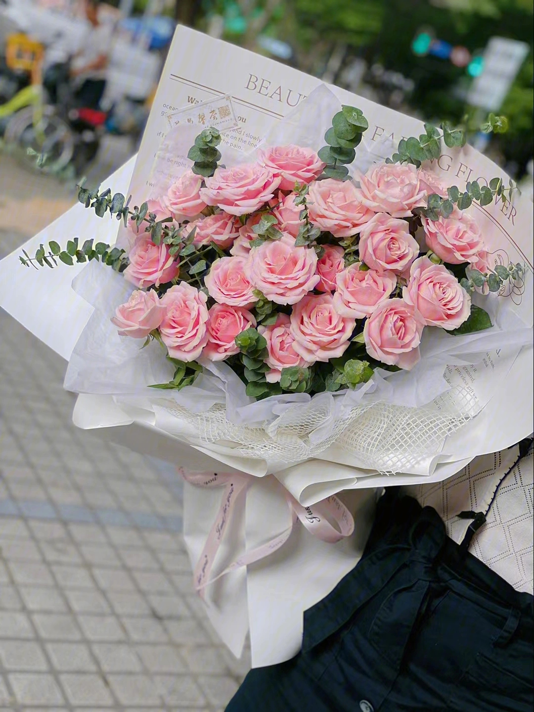 真实花束照片 鲜花图片