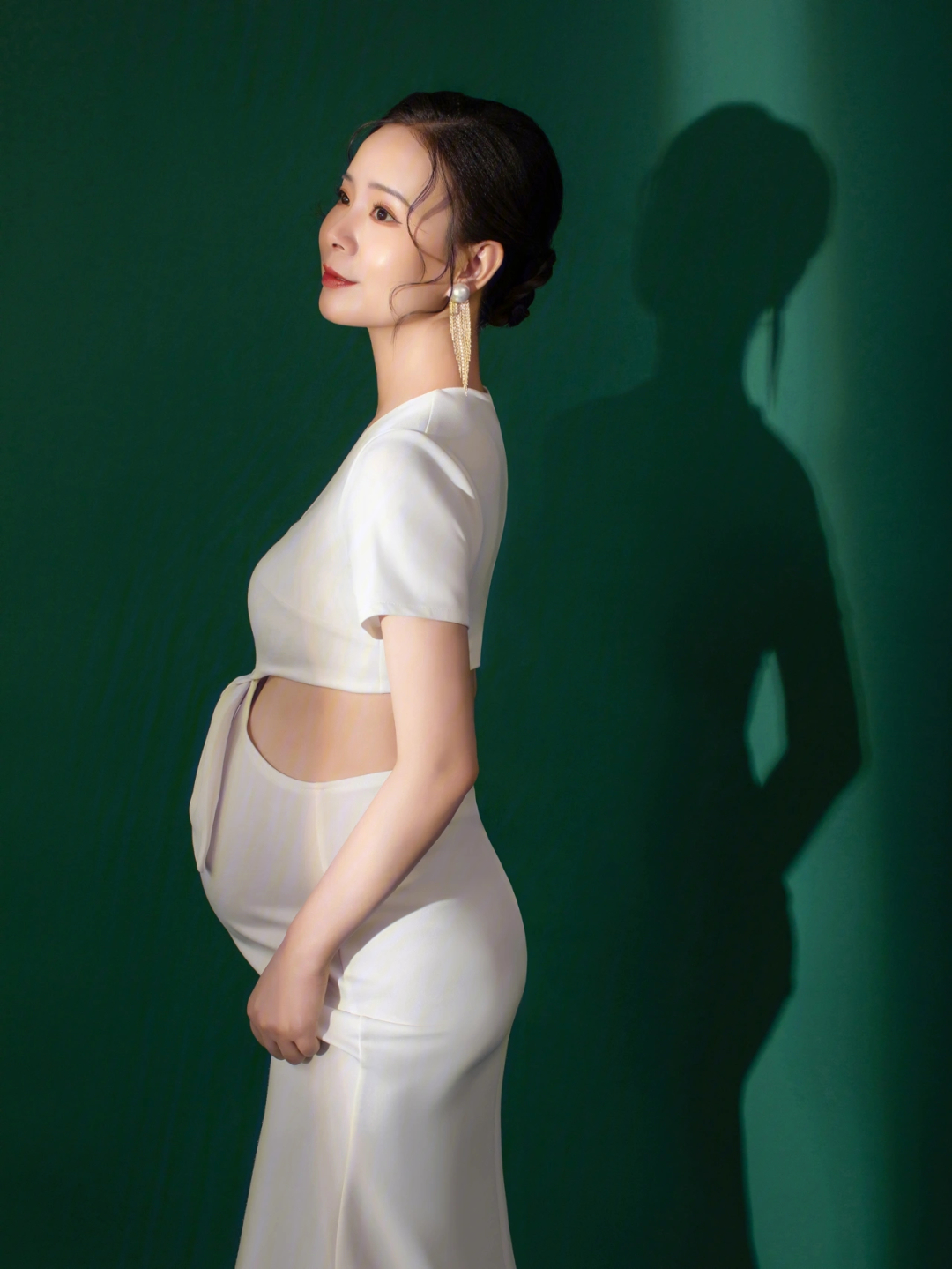 孕妇照肚子上的图案图片
