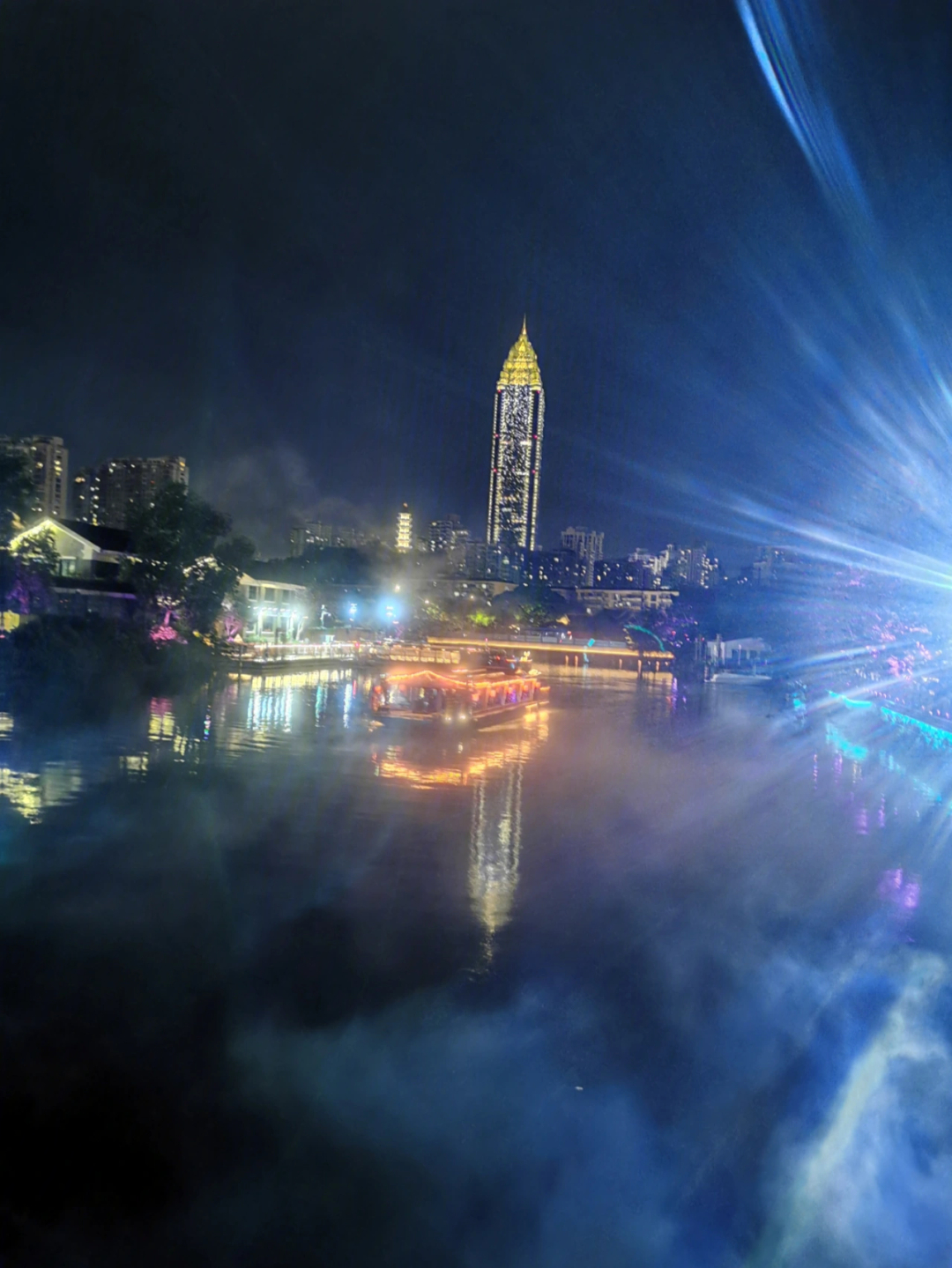 温州南塘夜景描写图片