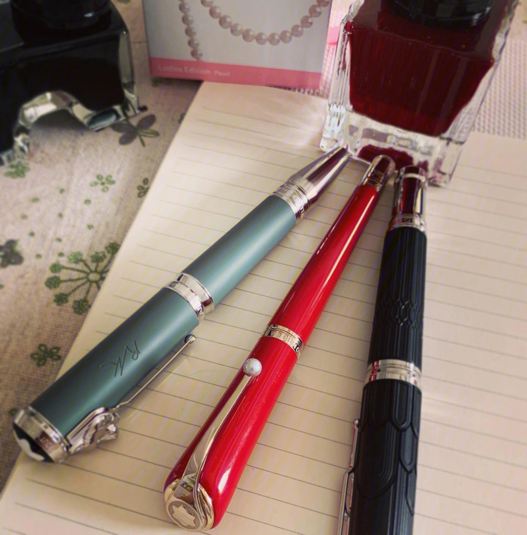 万宝龙梦露钢笔montblanc