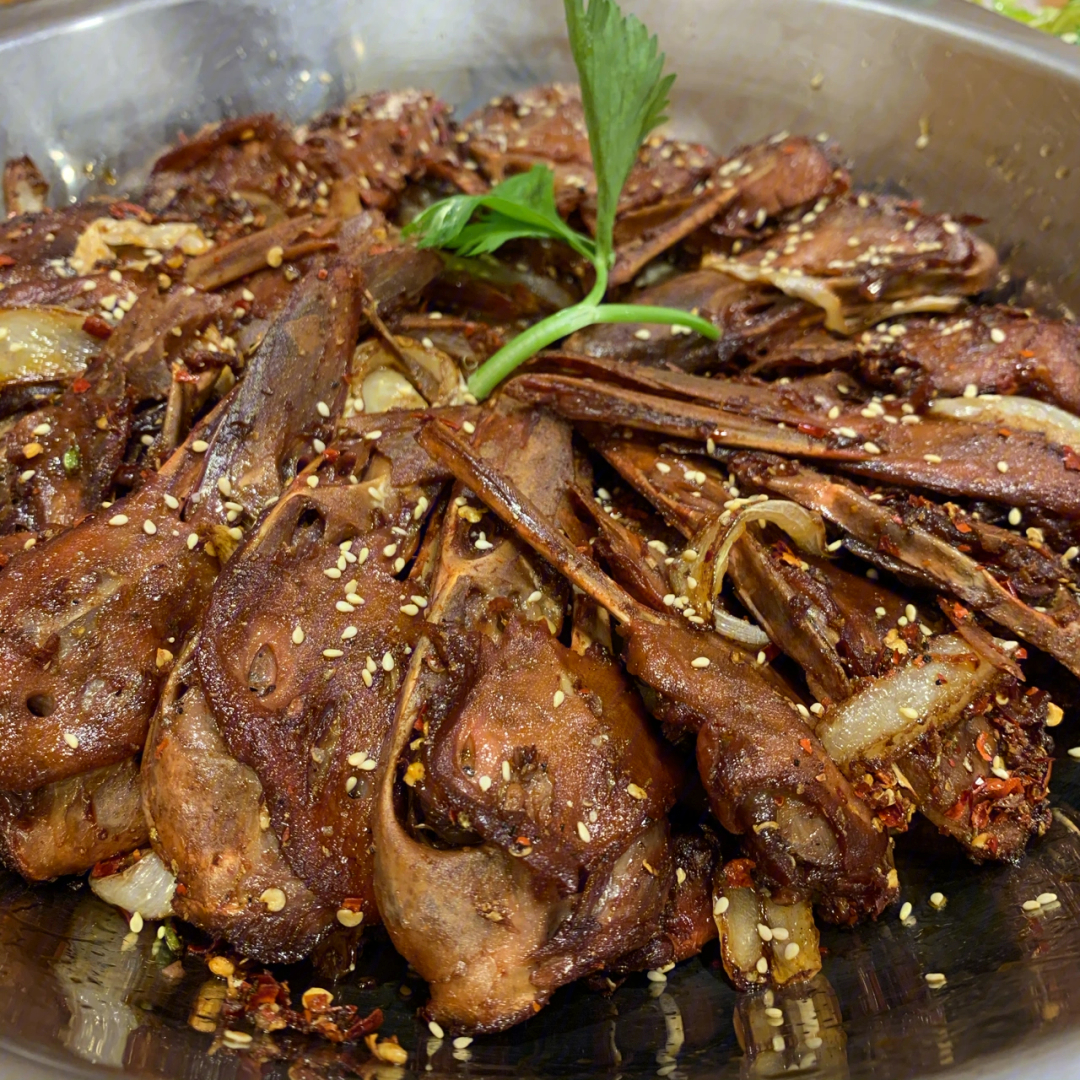 又去干锅鸭头那干饭