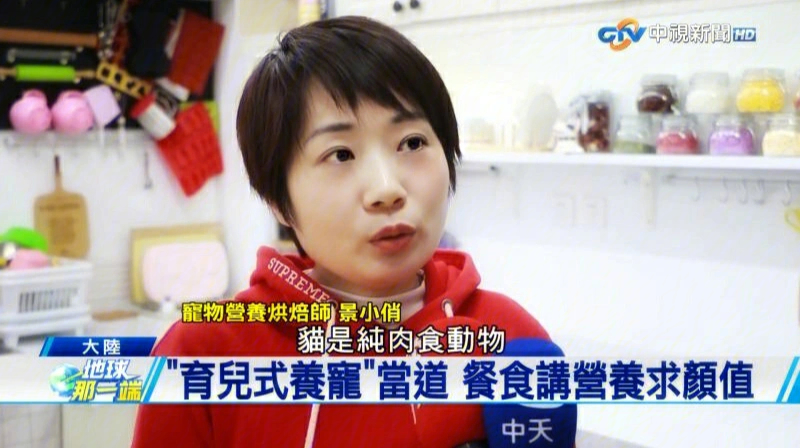 台湾中视电视台采访景小俏的节目在台湾播出