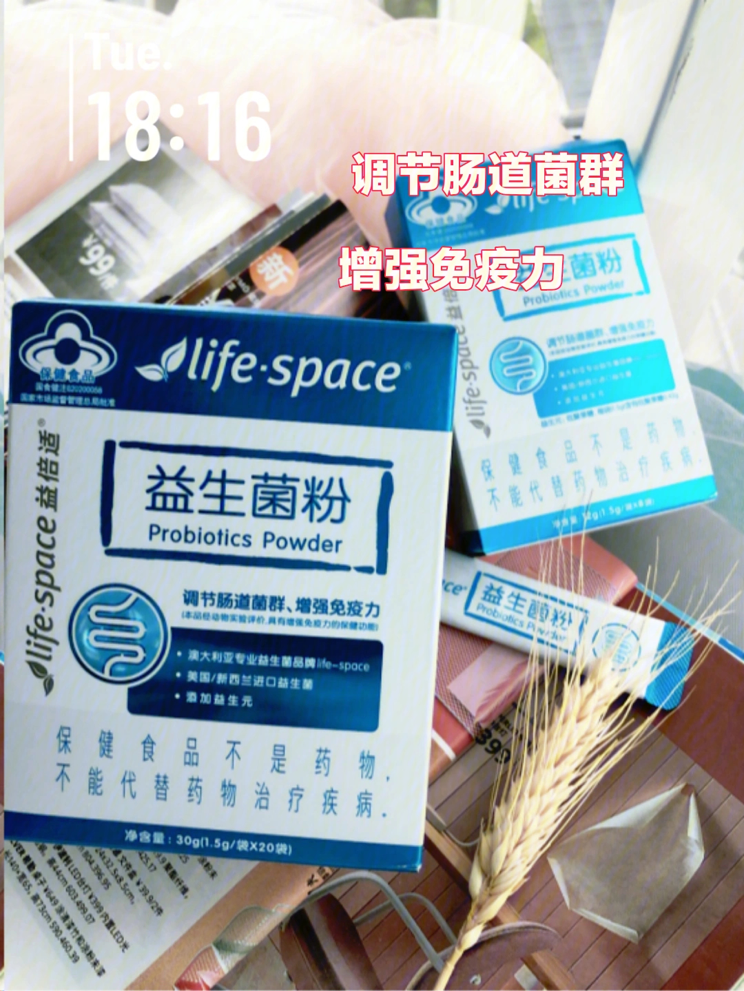 肠道清理大师lifespace成人益生菌粉