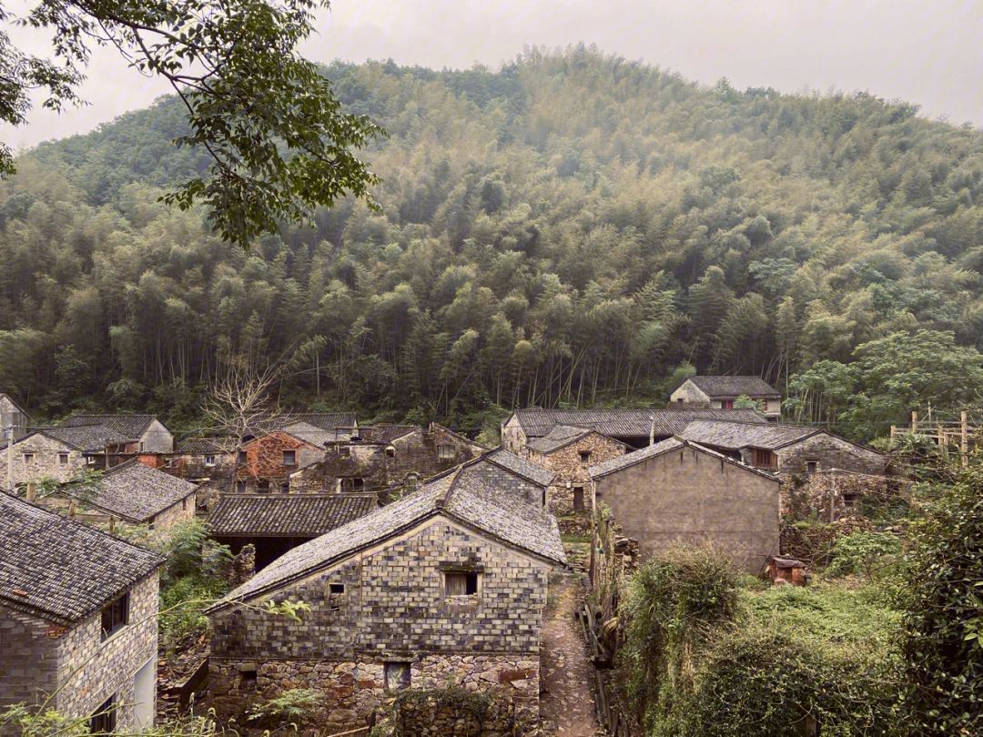 临海始建南宋时期的石头村胜坑村