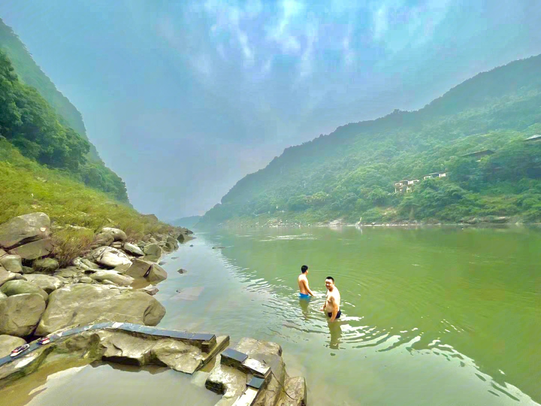 北碚张飞古道野温泉图片