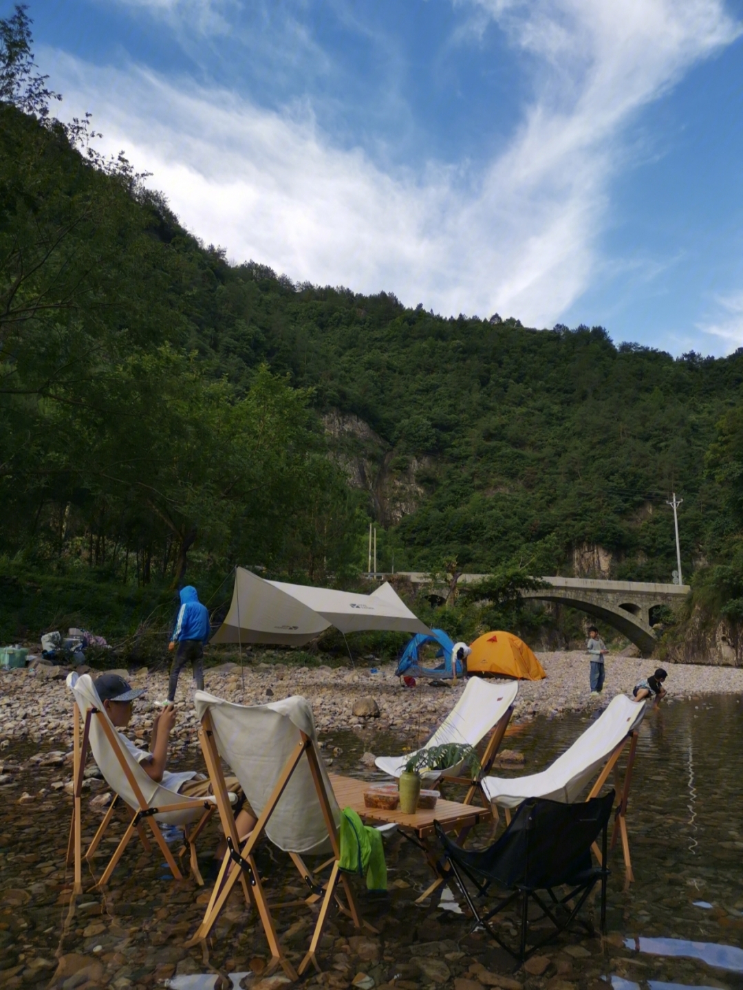 台州仙居淡竹,夏天露营玩水首选,体验感好