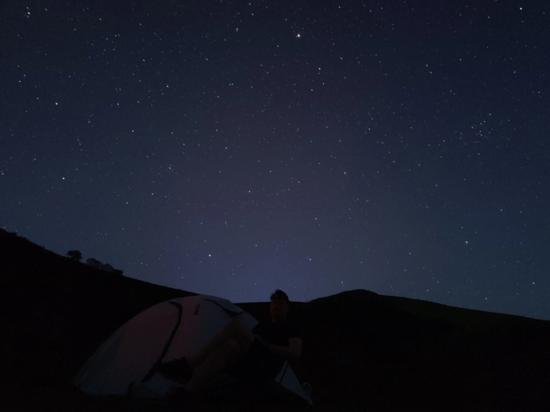 星空,真的是运气超级好,本来今天扎鲁特旗有点多云,想今夜怕是看不到