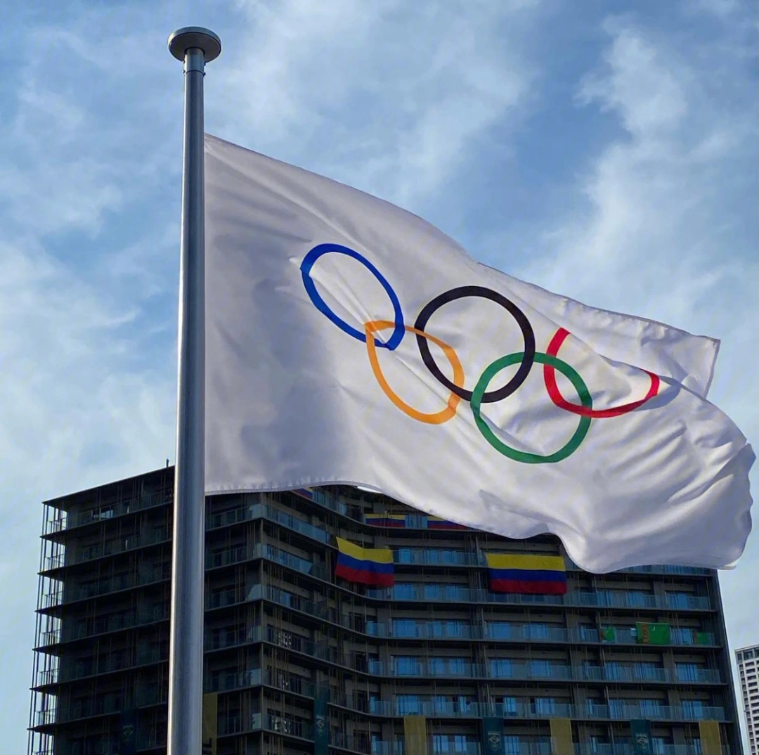 奥运旗帜2022图片