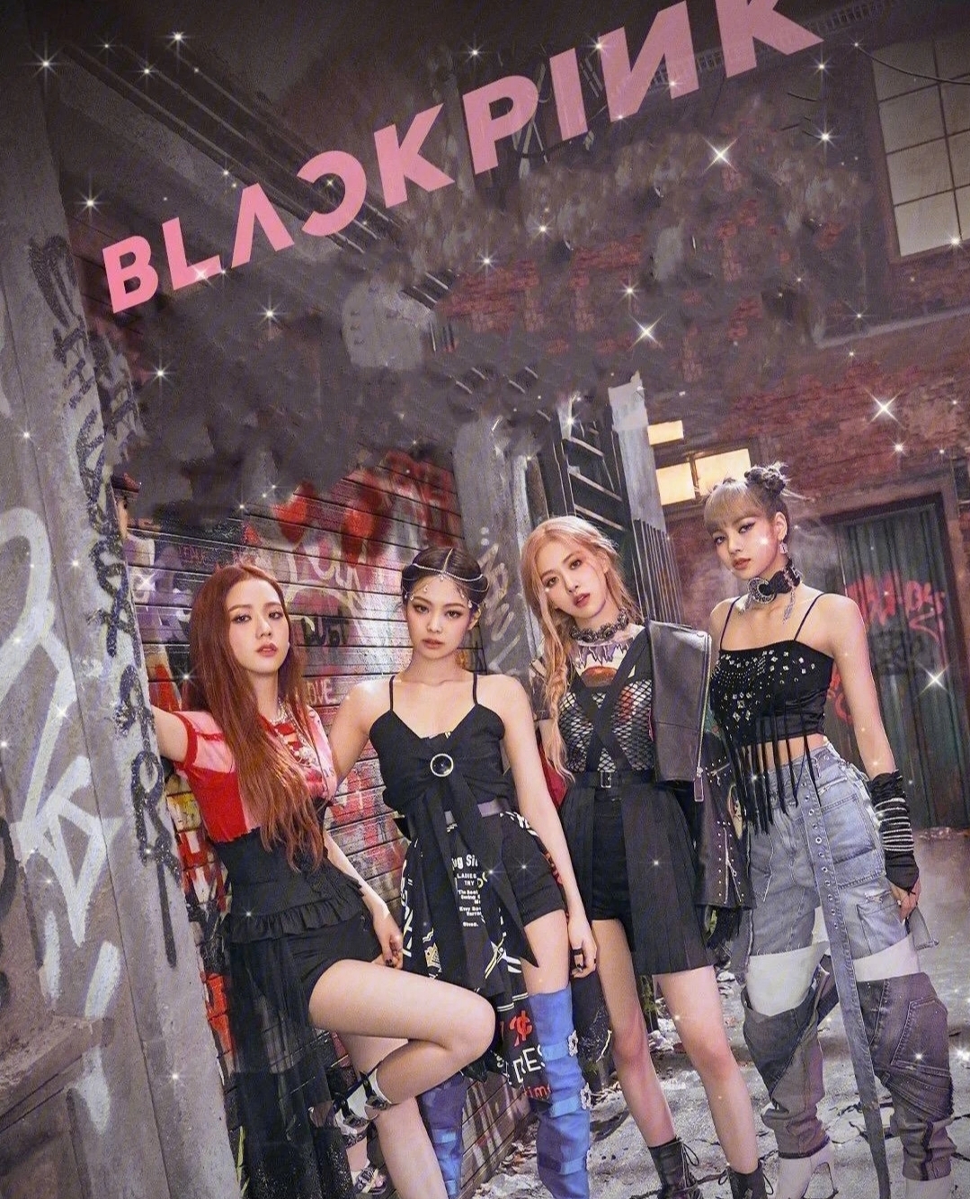 稀有blackpink合照