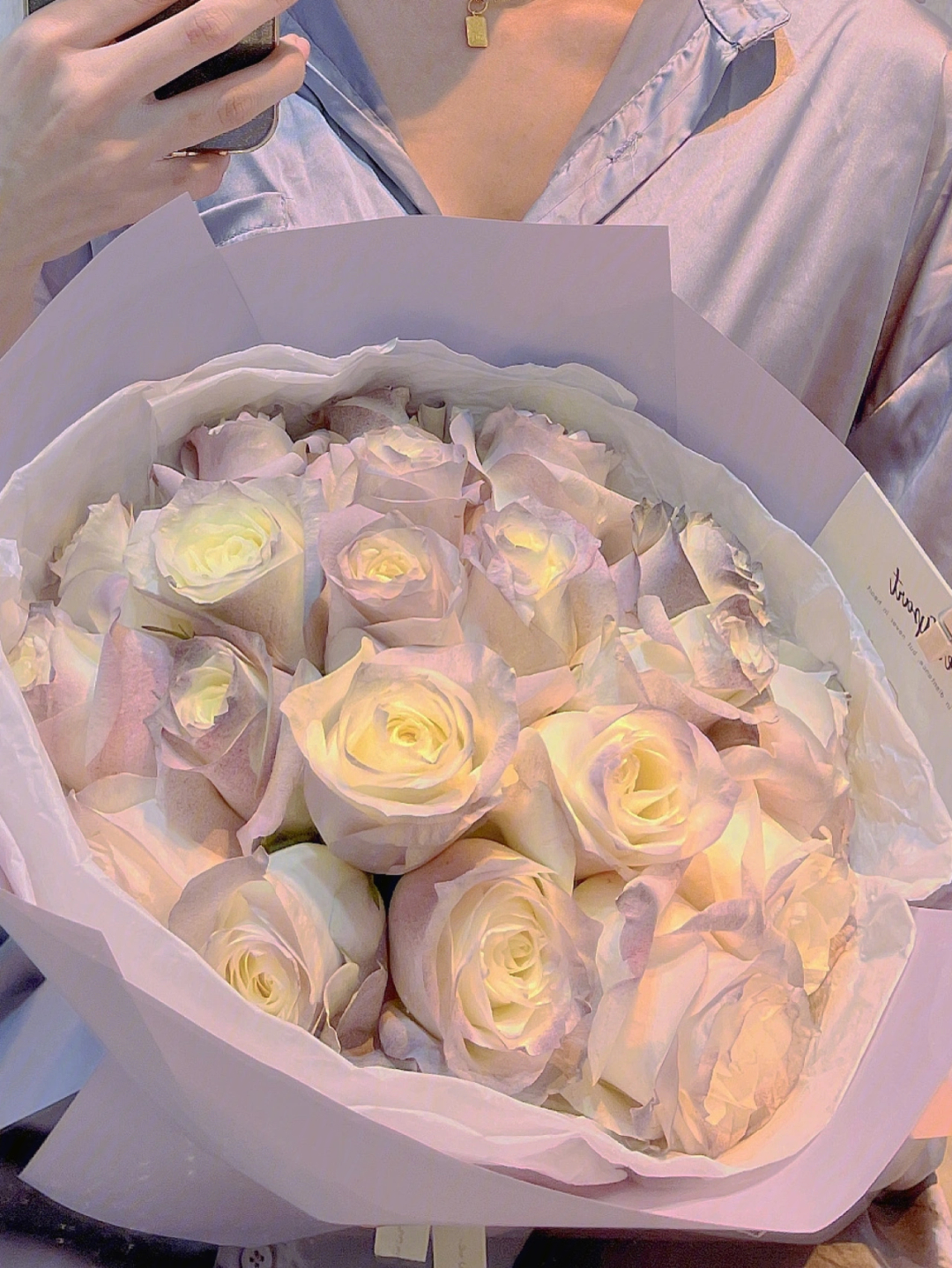 卡普里灰紫玫瑰的花语图片