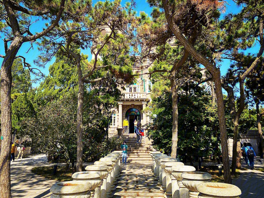 花石楼八大关风景区青岛山东