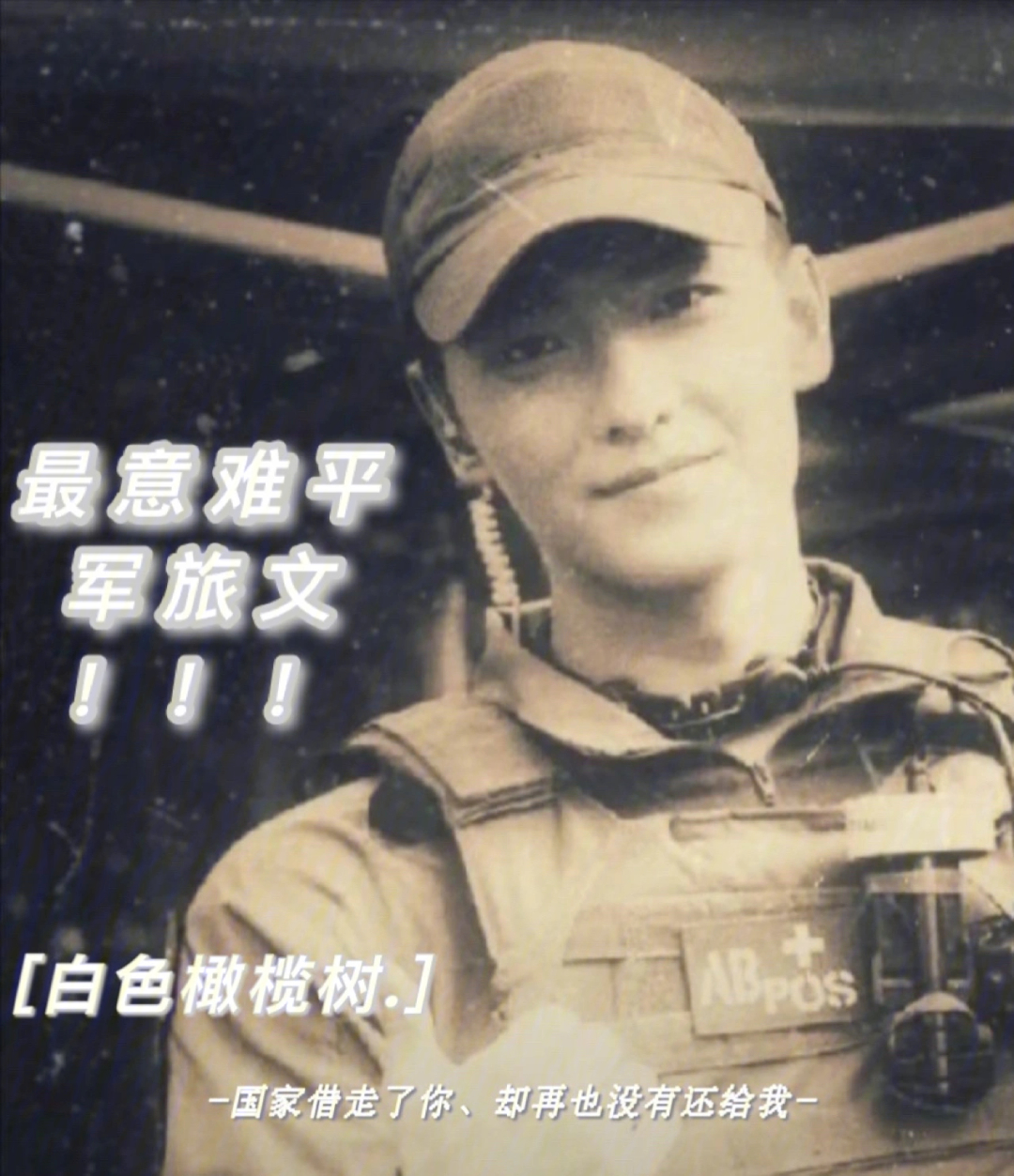 维和兵李瓒图片