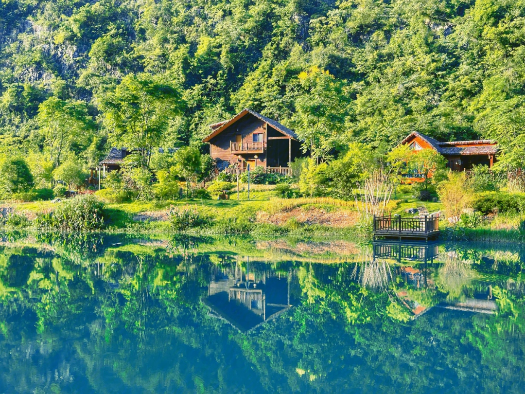 长顺神泉谷木屋别墅图片