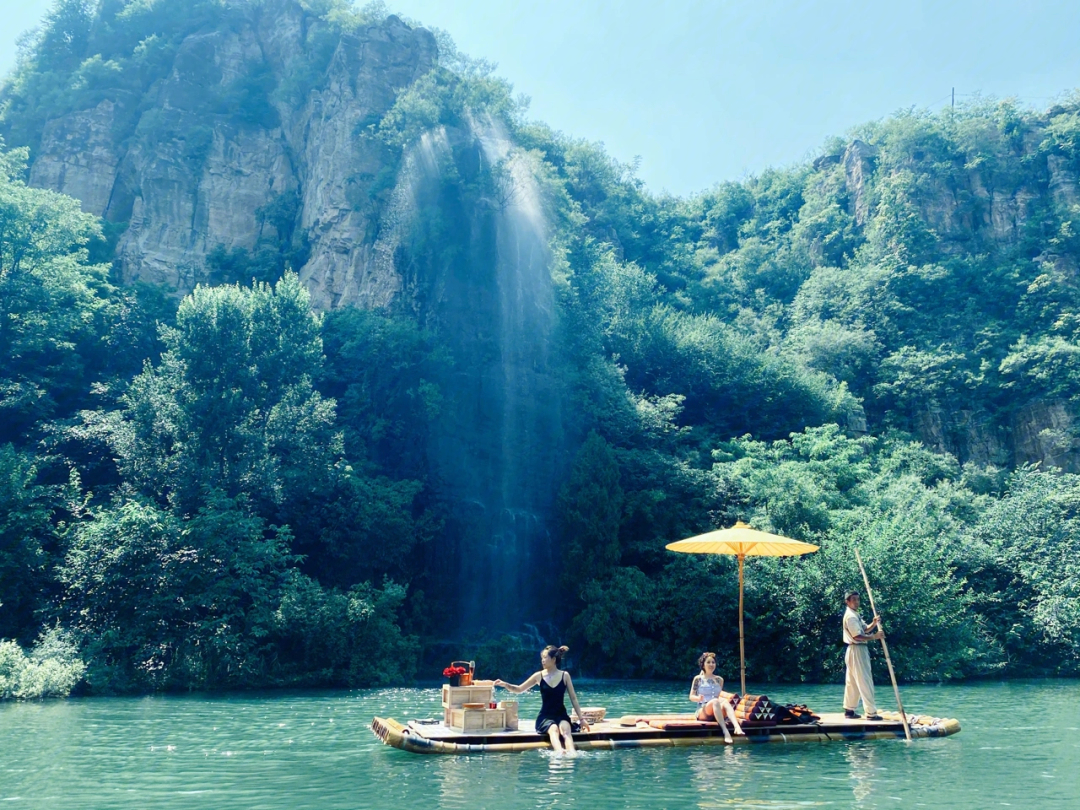 保定龙门峡谷风景区图片