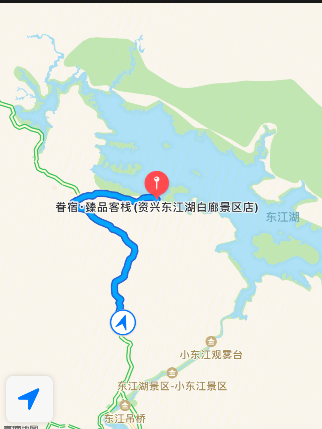 东江湖地理位置地图图片