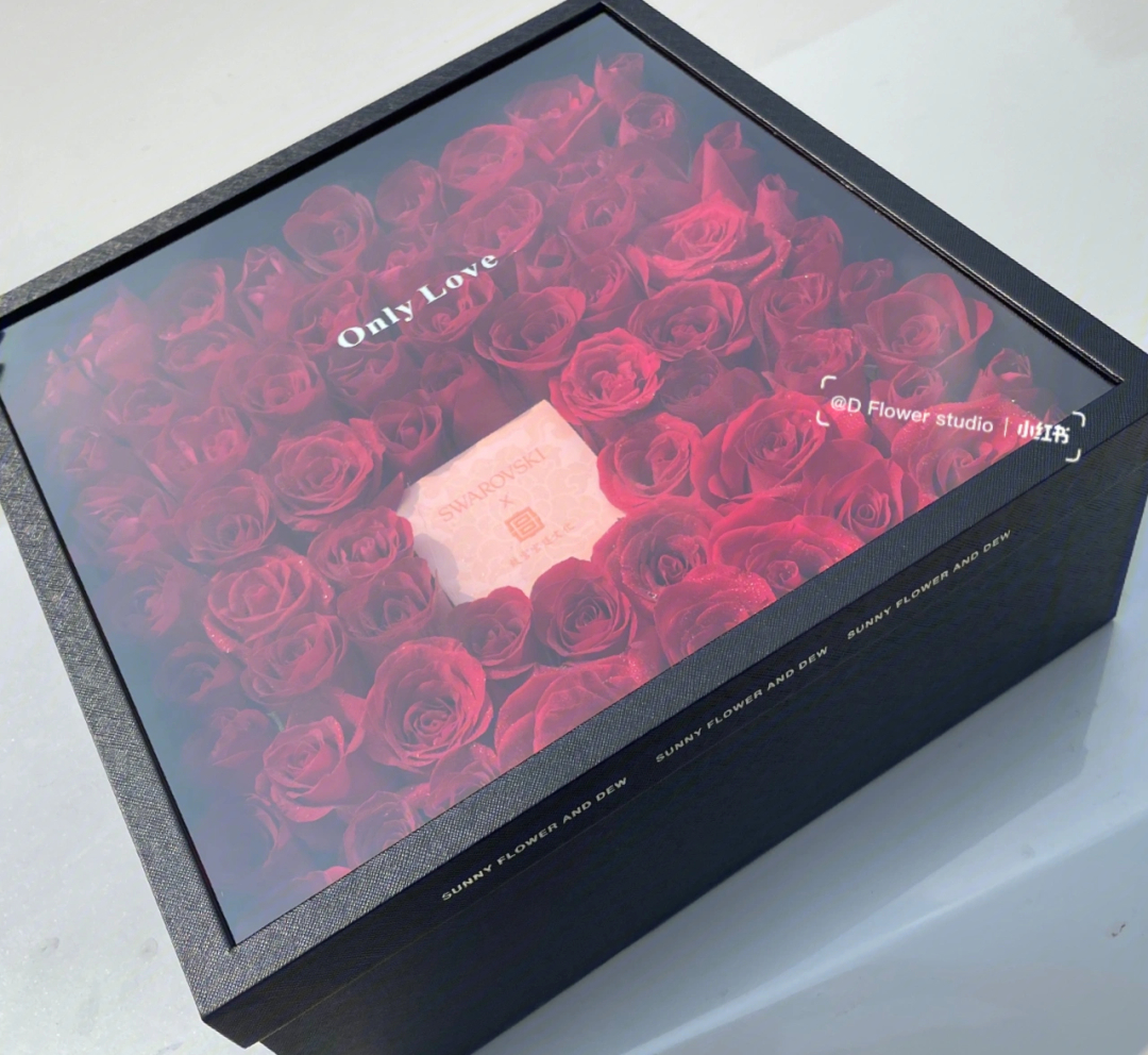 交换空间玫瑰花盒子图片
