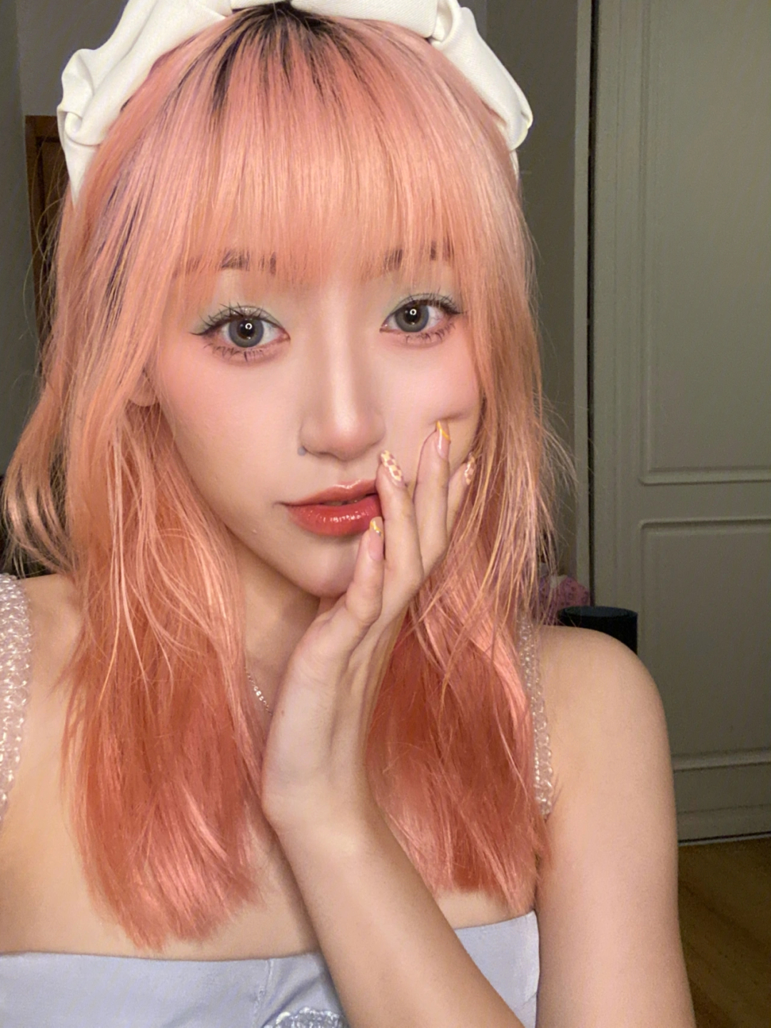 粉色头发yyds人类高质量发色