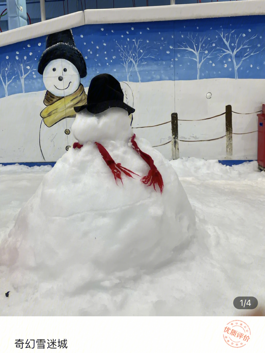 大夫山冰雪世界图片