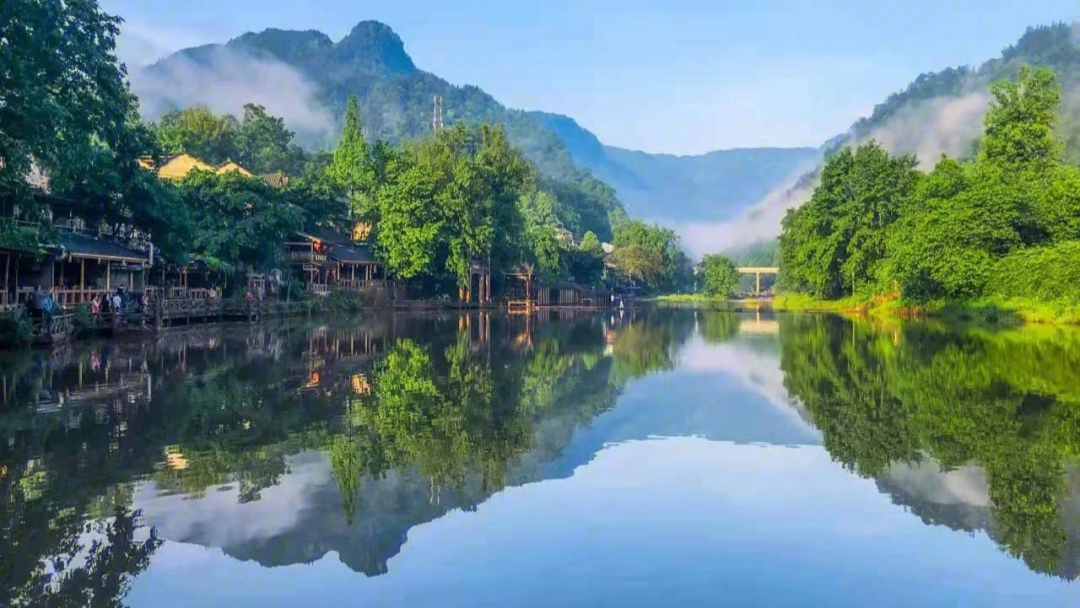 君澜烟雨柳江度假村图片