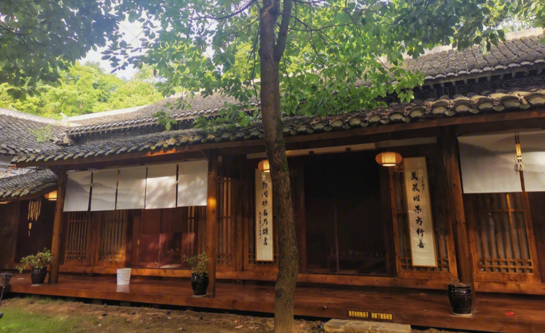 古色古香的小寺院