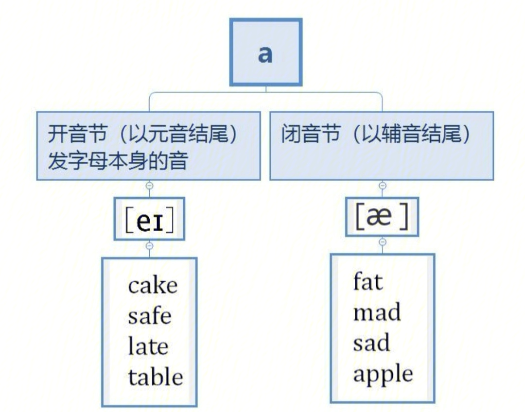 自然拼读音标之易混淆音aeiou