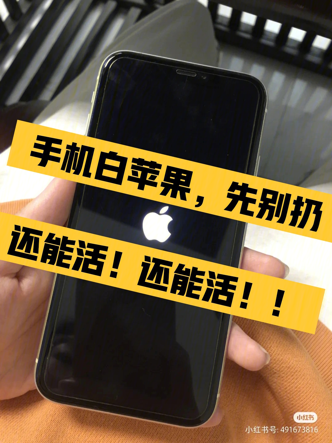 iphone xr 白苹果,复活,喜大普奔9595