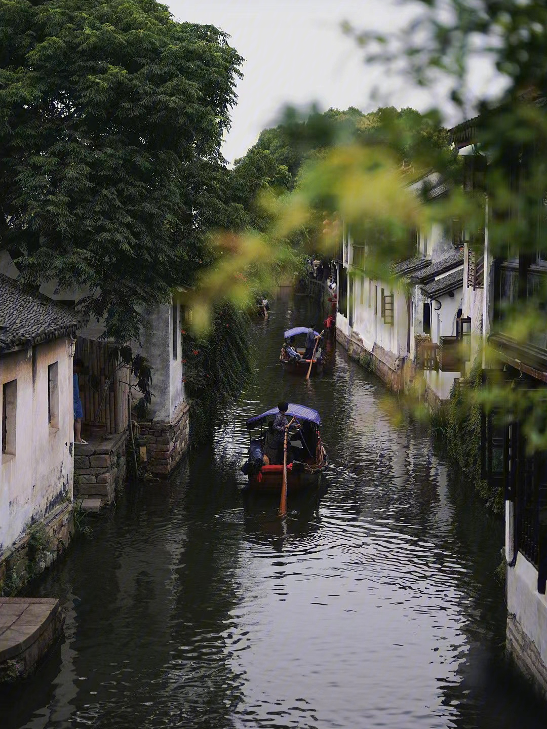 烟雨入江南苏州周庄