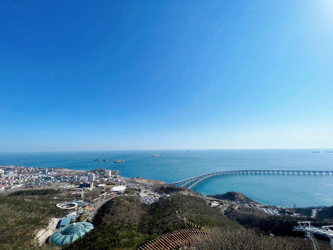 大连莲花山观景台电话图片