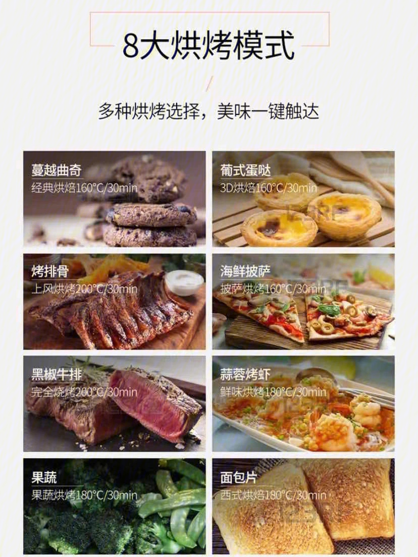 蒸烤一体机美食教程图片